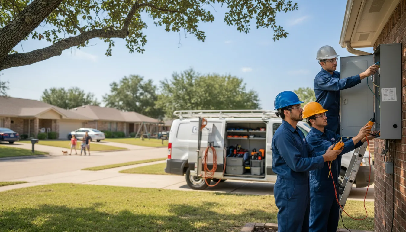 Certified electrician providing emergency electrical services in Murray City, OH